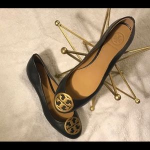 Tory Burch Benton Ballet Flat Nappa Leather size 5